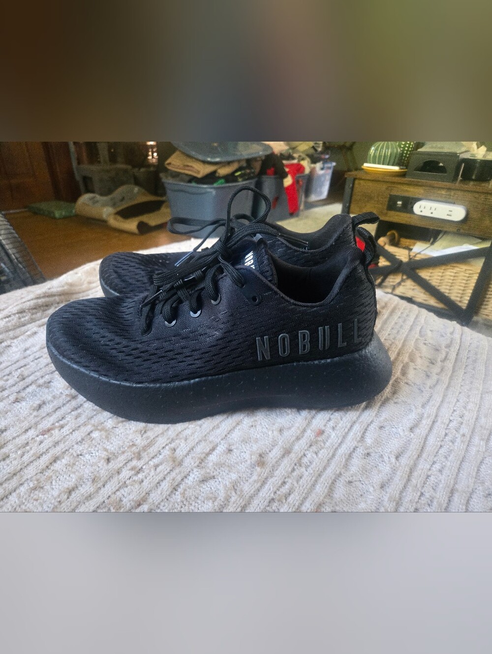 NOBULL Mens' All-Black Athletic Sneakers